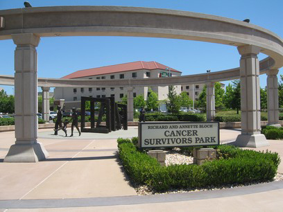 Richard and Annette Bloch cancer survivors park