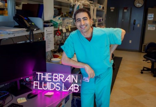 Pediatric neurosurgeon Cameron Sadegh