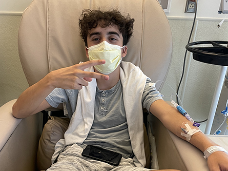 Pedro in the hospital